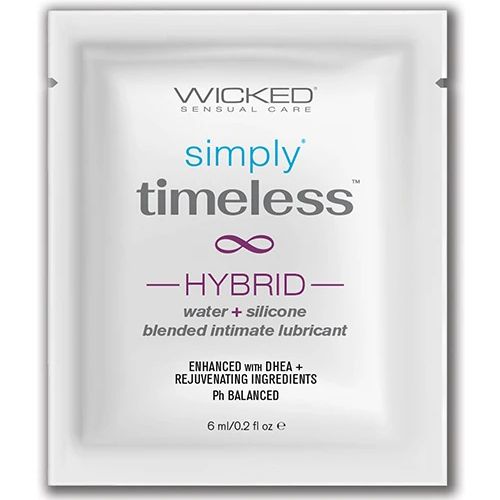Пробник гібридного лубриканта Wicked Simply Timeless Hybrid без гліцерину, 6 мл вид 2