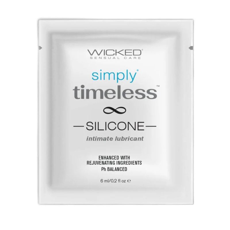 Пробник лубриканта Wicked Simply Timeless Silicone без гліцерину на силіконовій основі, 6 мл вид 2