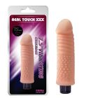 Вібратор реалістичний з рельєфом Chisa Real Touch Cock No.05, бежевий вид 2