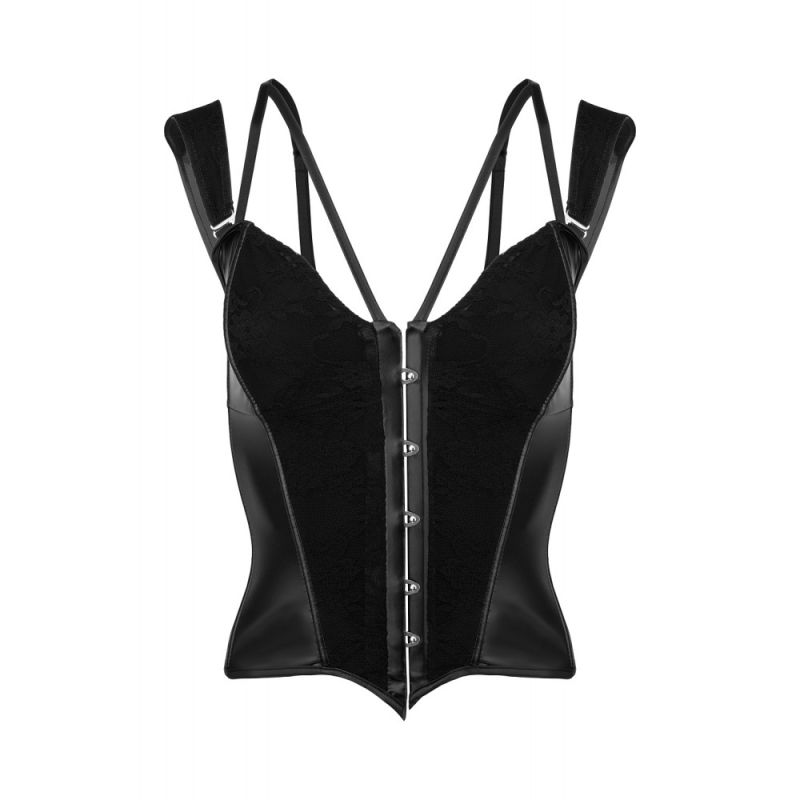 Корсет з гіпюром F159 Noir Handmade M вид 4