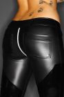 Штани жіночі вініл+спандекс F115 Noir Handmade L вид 6