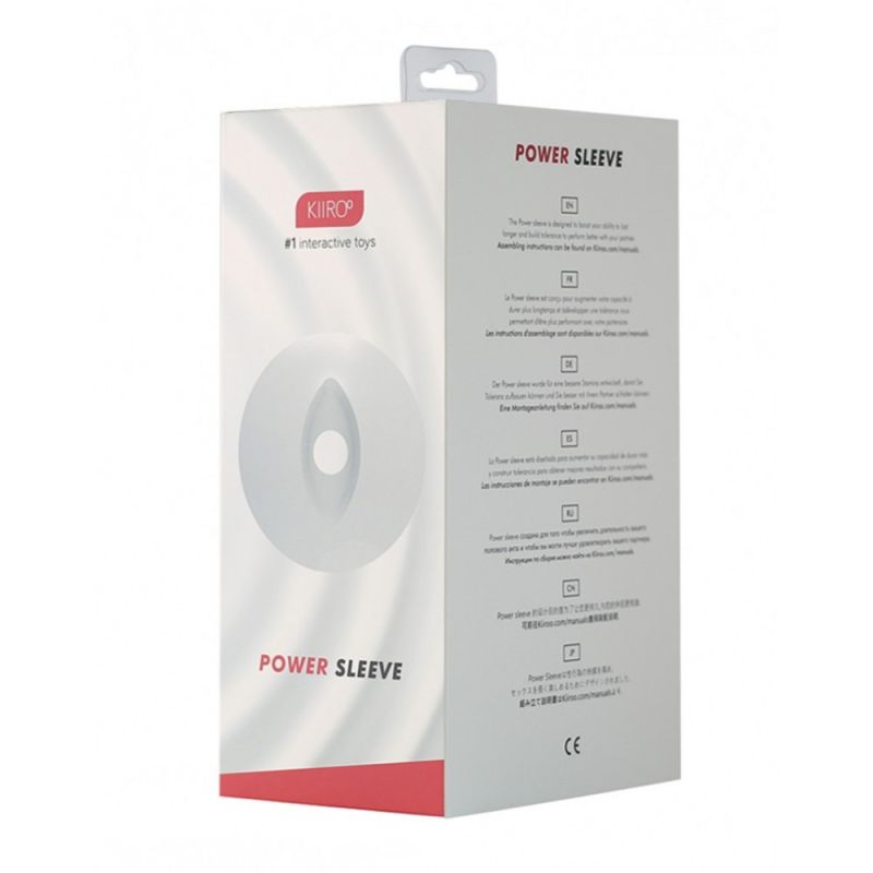 Змінна насадка для мастурбатор Kiiroo Titan, прозора вид 5