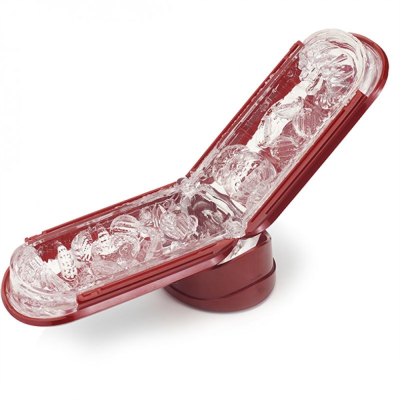Ексклюзивний набір Мастурбатор з нагріванням FLIP 0(ZERO) RED & WARMER SET вид 7