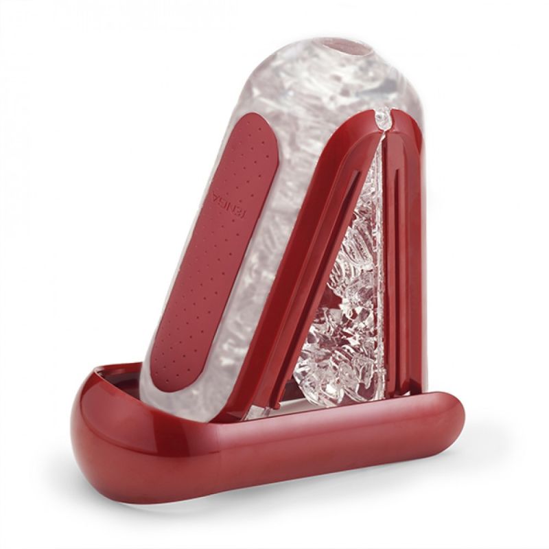 Ексклюзивний набір Мастурбатор з нагріванням FLIP 0(ZERO) RED & WARMER SET вид 10