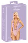Ніжний рожевий боді з глибоким вирізом Kissable S/M вид 6