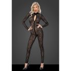 Эротичный комбинезон с леопардовым принтом M F285 Noir Handmade вид 2