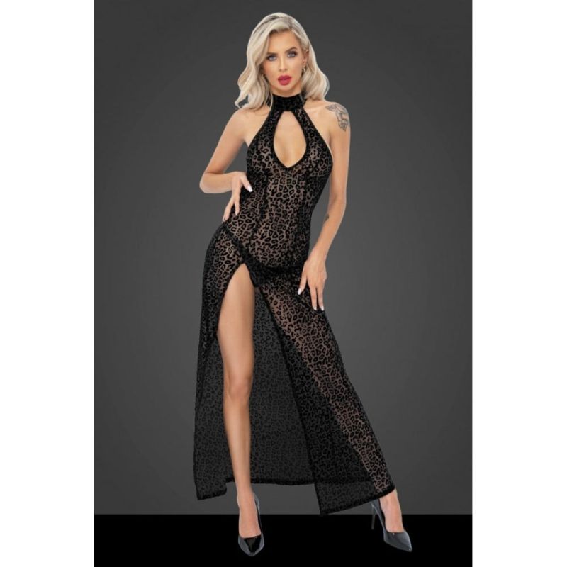 Сексуальна довга леопардова сукня Noir Handmade F288 Noir Dress long - black - L вид 2