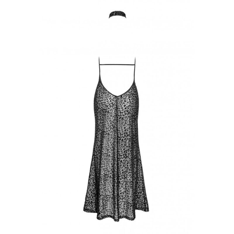 Сексуальна довга леопардова сукня Noir Handmade F288 Noir Dress long - black - L вид 5