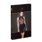 Сукня з декоративною вишивкою Noir Handmade F222 чорна, XL вид 7