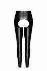 Леггинсы с открытым доступом, F304 Noir Handmade мокрый эффект, черные, размер M вид 6