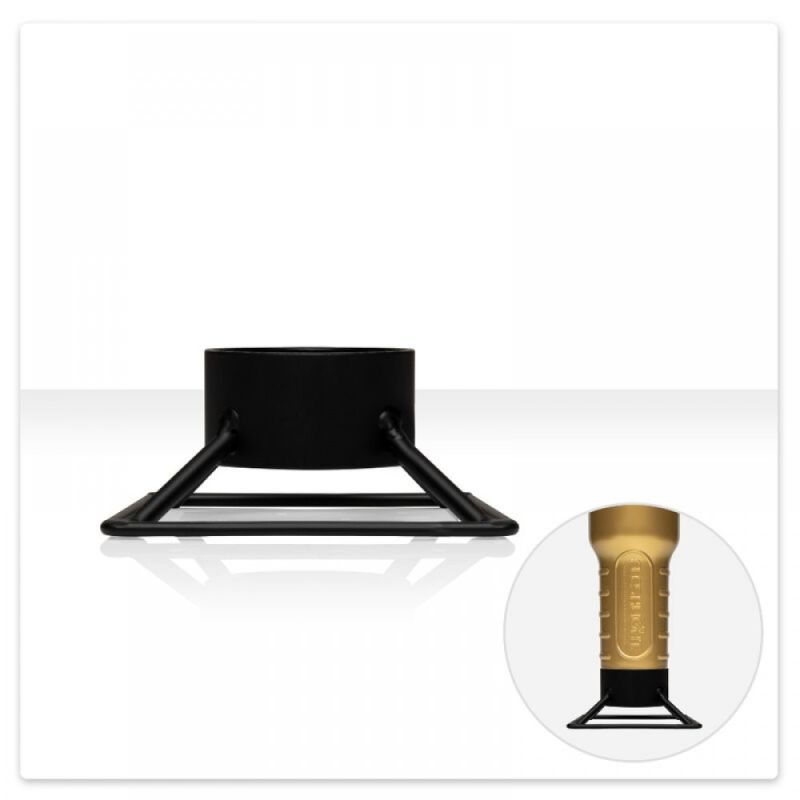 Підставка для просушування мастурбатора Fleshlight Drying Rack - Screw Dry, чорний вид 3