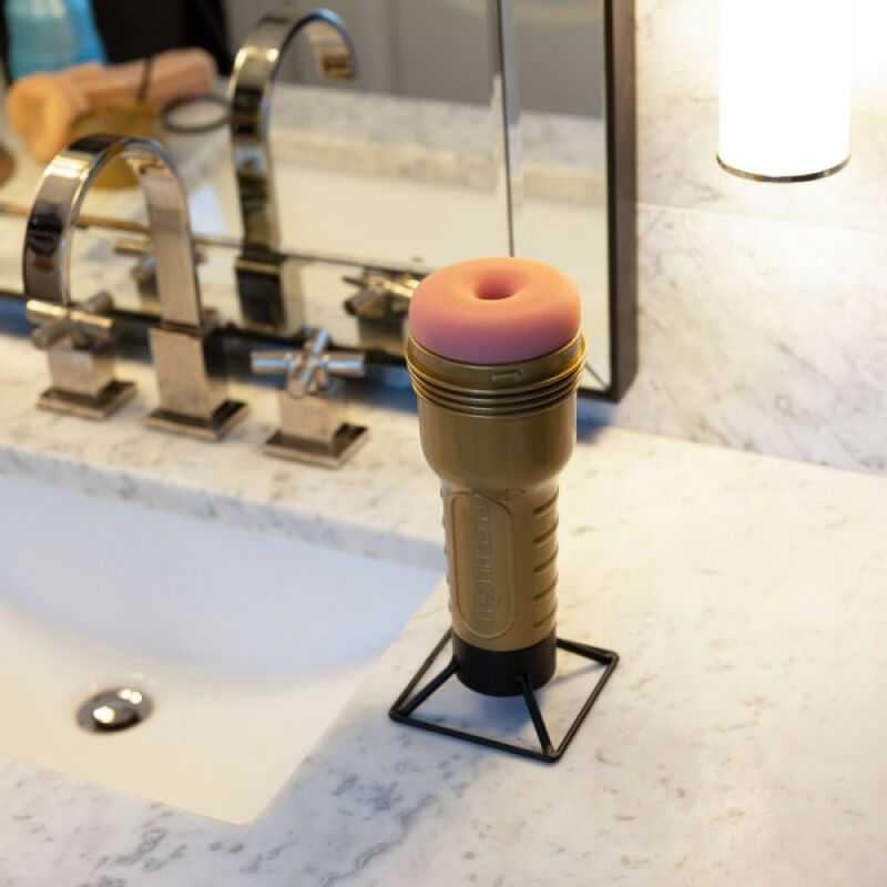 Підставка для просушування мастурбатора Fleshlight Drying Rack - Screw Dry, чорний вид 5