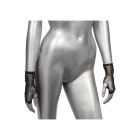 Рукавички короткі у дрібну сітку зі стразами CalExotics Fingerless Gloves, чорні вид 5