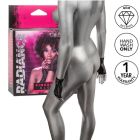 Рукавички короткі у дрібну сітку зі стразами CalExotics Fingerless Gloves, чорні вид 7