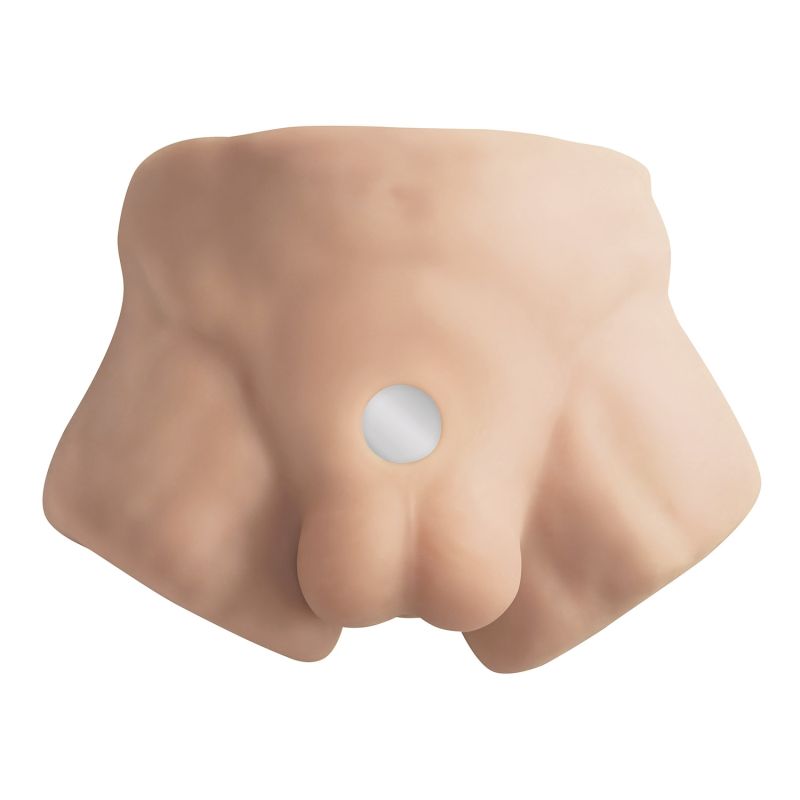 Мастурбатор реалистичный Silexd Apollo S Male Torso в виде мужского торса, телесный вид 3
