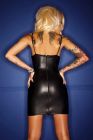 Сукня еротична з сіткою на грудях Noir Handmade F078 чорна, L вид 5