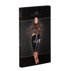 Платье с кружевным верхом Noir Handmade F228 и виниловым низом, L вид 8