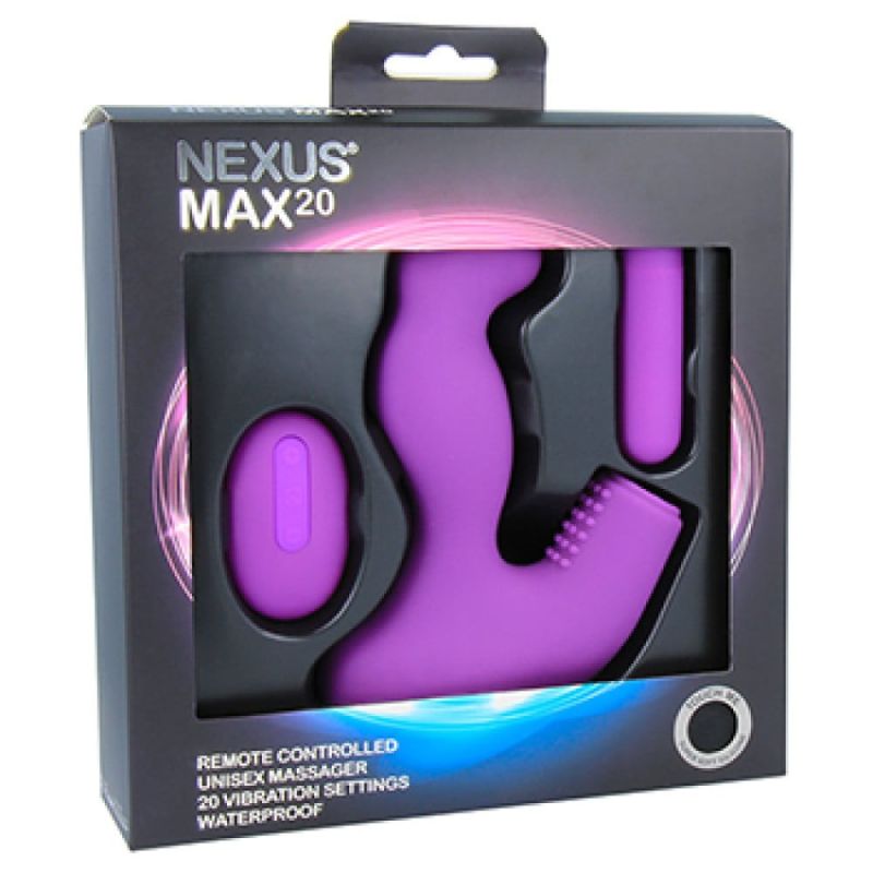 Масажер простати Nexus Max 20 з дистанційним керуванням, фіолетовий вид 4