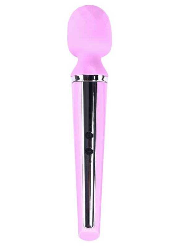 Вібро-мікрофон Massager Genius USB Розовий 10 Function вид 3