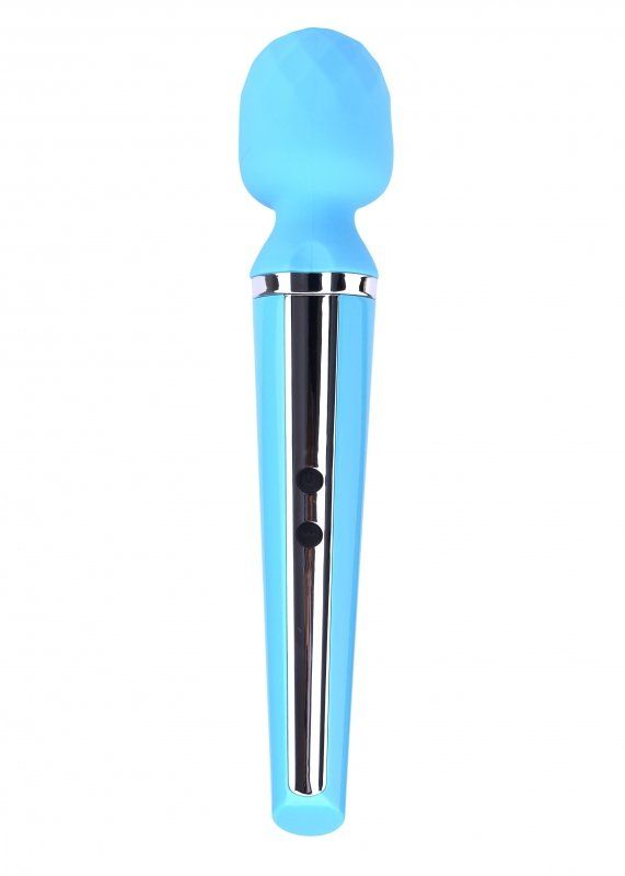 Вібромасажер Massager Genius, блакитний вид 2