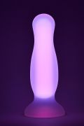 Анальна пробка люмінесцентна Dream Toys RADIANT Glow In The Dark рожева, L