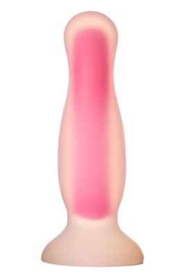 Анальна пробка люмінесцентна Dream Toys RADIANT Glow In The Dark рожева, L