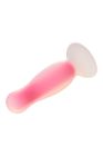 Анальна пробка люмінесцентна Dream Toys RADIANT Glow In The Dark рожева, L вид 4