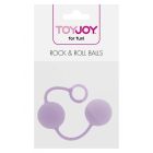 Вагінальні кульки Toy Joy Rock end Roll Balls силікон Фіолетові вид 3