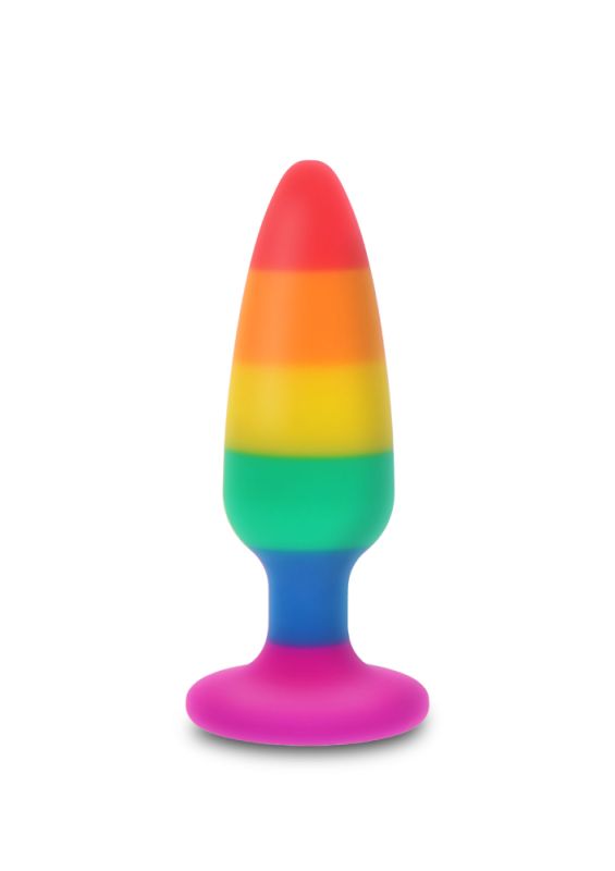 Анальна пробка TOY JOY Hunk Plug, L, різнокольорова, 13 х 3.9 см вид 2