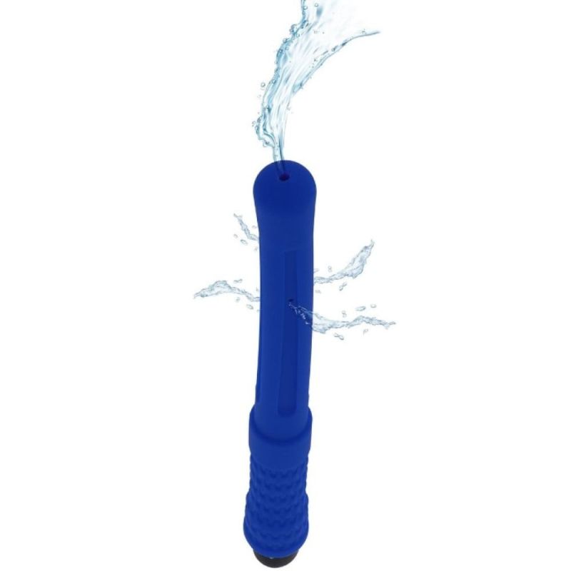 Насадка для анального душу ToyJoy The Geyser Anal Douche 15 см, синій вид 4