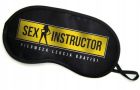 Маска на очі з написом "SEX INSTRUCTOR' вид 2