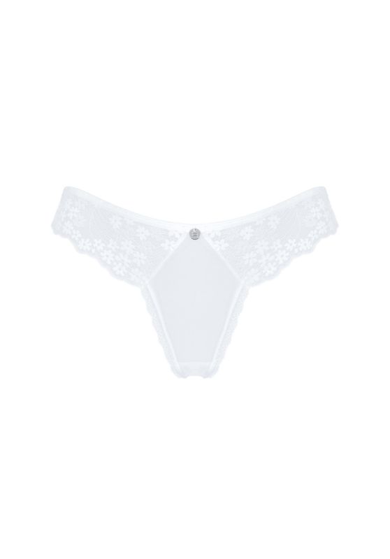 Трусики белые Obsessive , Heavenlly panties XS/S вид 2