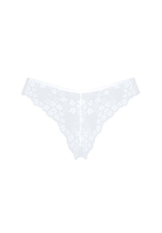 Трусики белые Obsessive , Heavenlly panties XS/S вид 3