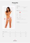 Трусики белые Obsessive , Heavenlly panties XS/S вид 4
