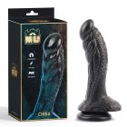 Фалоімітатор у вигляді монстра CHISA MU Alien чорний, 19 см вид 2