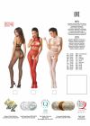 Бодістокінг Passion BS048 з відкритим доступом, чорний, XS/M вид 7