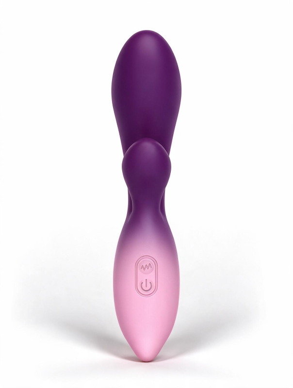 Вібратор UNIVIBE LUNE G-SPOT гнучкий з градієнтним дизайном вид 4