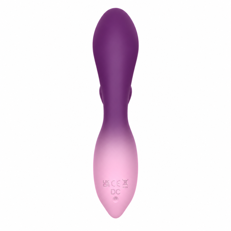 Вібратор UNIVIBE LUNE G-SPOT гнучкий з градієнтним дизайном вид 5