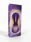 Компактный вибратор LUNE Rabbit с ушками кролика, 10 режимов, 10 × 2,5 см вид 3
