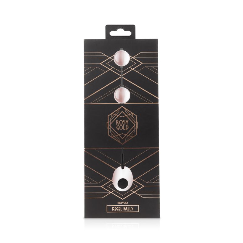 Вагінальні кульки Rosy Gold Nouveau Ben Wa Balls вид 6