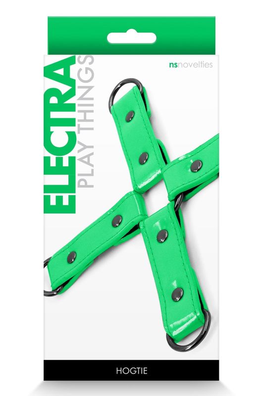 Хрестоподібна система фіксації NS Novelties ELECTRA HOG TIE GREEN вид 4