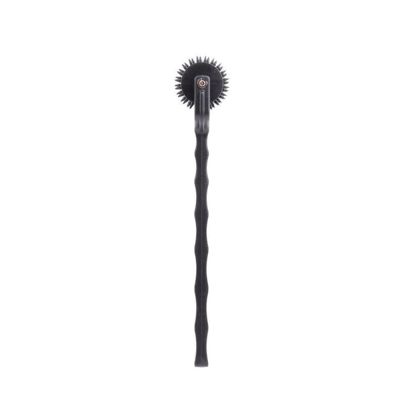 Колесо Вартенберга з 5 коліщатками Chisa Sins Inquisitio Prickly Pinwheel, чорне вид 4