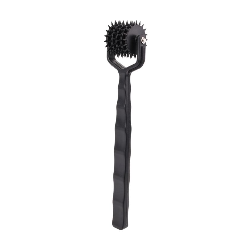 Колесо Вартенберга з 5 коліщатками Chisa Sins Inquisitio Prickly Pinwheel, чорне вид 5