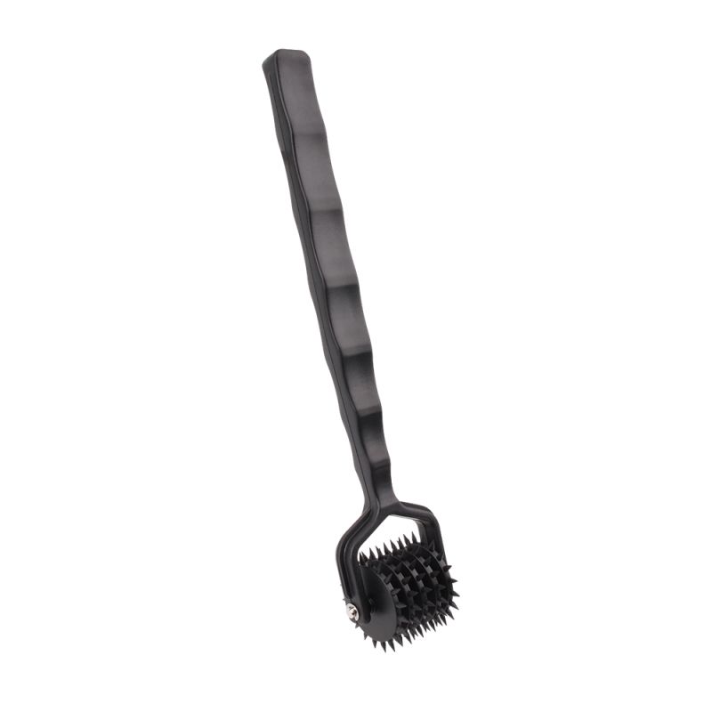 Колесо Вартенберга з 5 коліщатками Chisa Sins Inquisitio Prickly Pinwheel, чорне вид 6