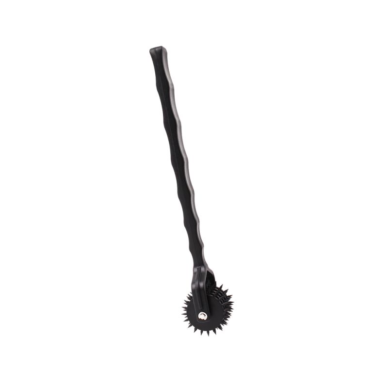 Колесо Вартенберга з 5 коліщатками Chisa Sins Inquisitio Prickly Pinwheel, чорне вид 7