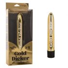 Вібратор Naughty Bits Gold Dicker Vibe вид 2