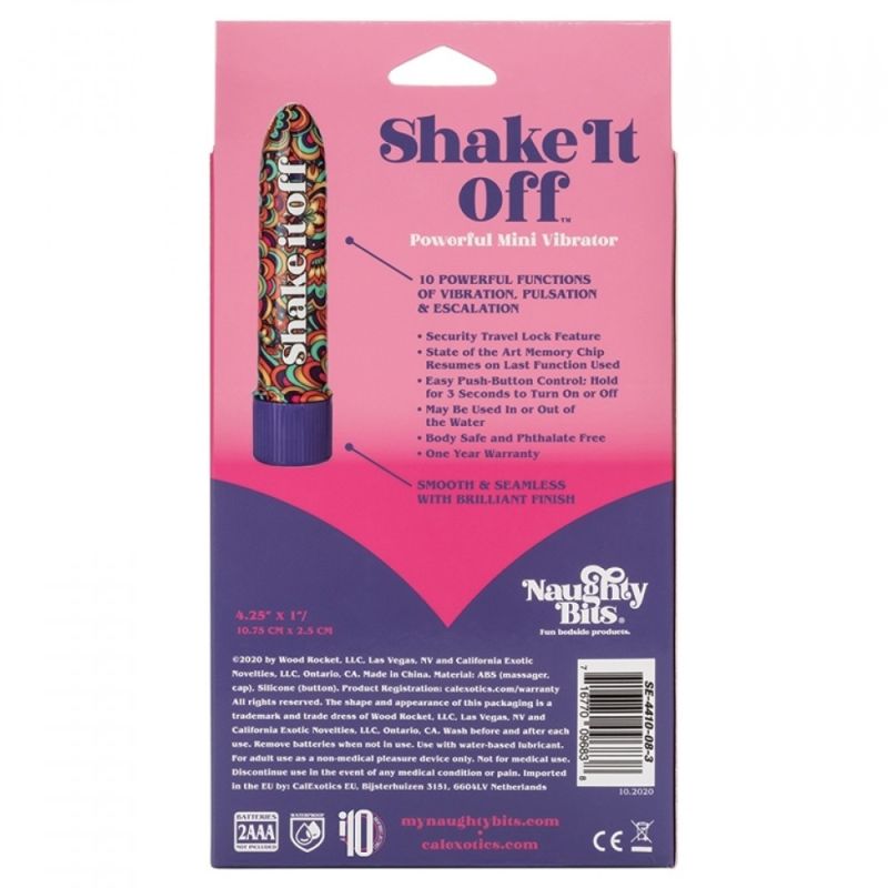 Вібратор Shake It Off Mini Vibrator вид 8