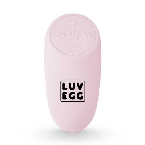 Виброяйцо с пультом LUV EGG розовое вид 5