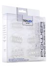 Набор насадок на пенисToyJoy Power Penis Sleeve Set, прозрачный вид 2