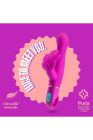 Вібратор з кліторальним відростком у вигляді метелика Blush Aria Naugnty AF рожевий вид 10